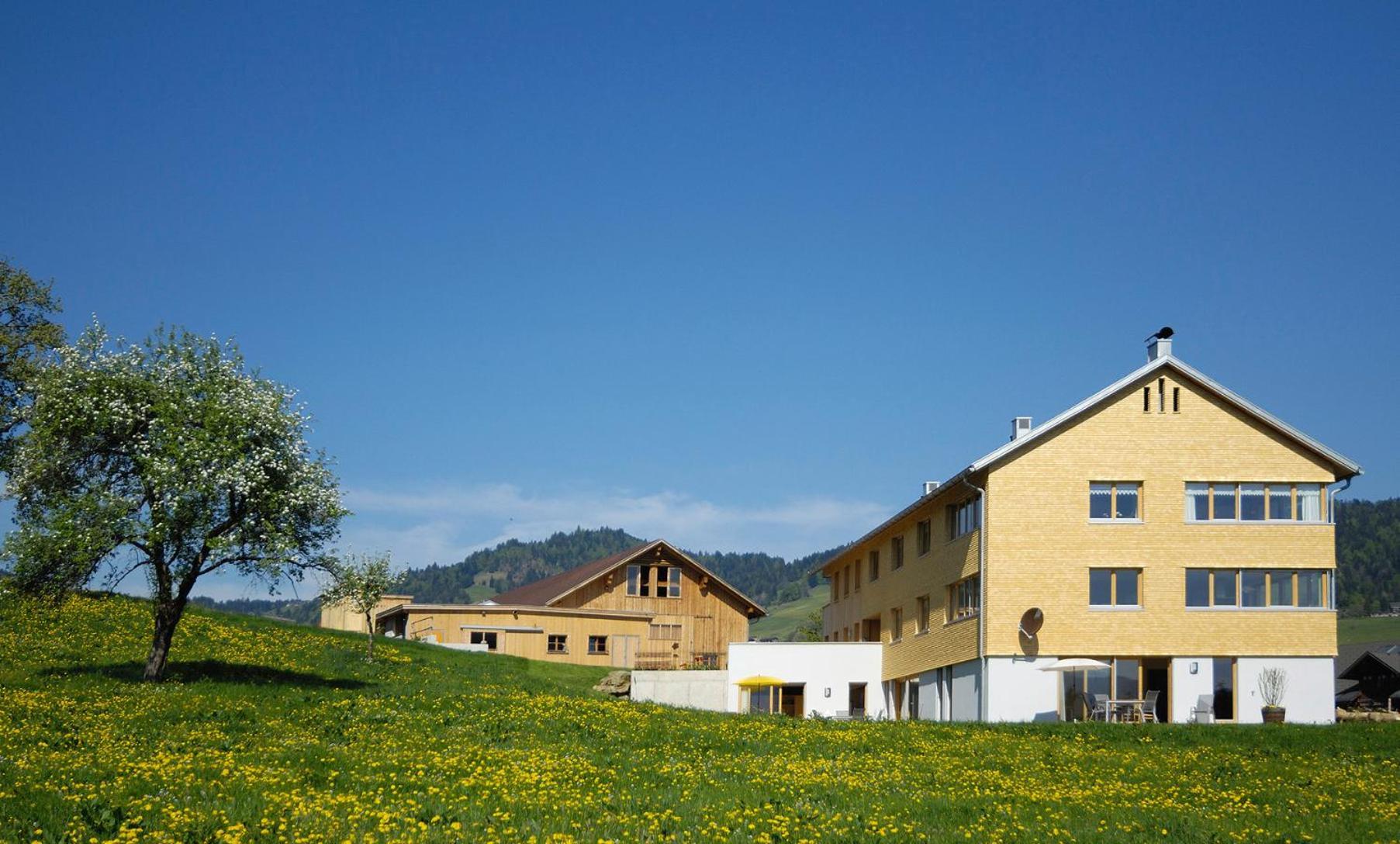 Вилла Schweizer Hof Шварценберг-им-Брегенцервальд Экстерьер фото