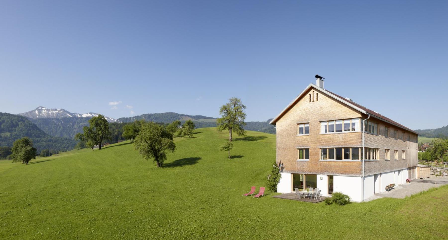 Вилла Schweizer Hof Шварценберг-им-Брегенцервальд Экстерьер фото